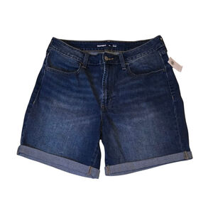 Old Navy Blue High-Rise Jean Shorts Size 12